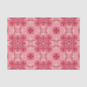 Abstrakte Blume Petals in Weich-Korallen rosa Seidenpapier