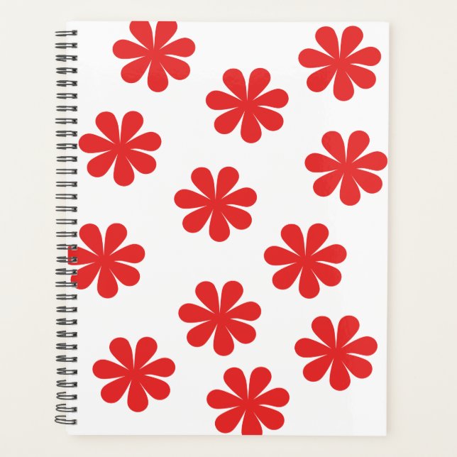 Abstrakte Blume Planer (Vorderseite)