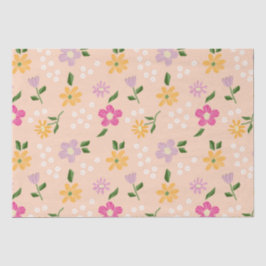 Abstrakte Blume Seidenpapier