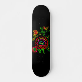 Abstrakte Blume Skateboard
