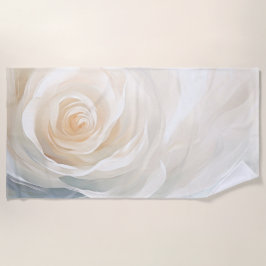 Abstrakte Blume Strandtuch