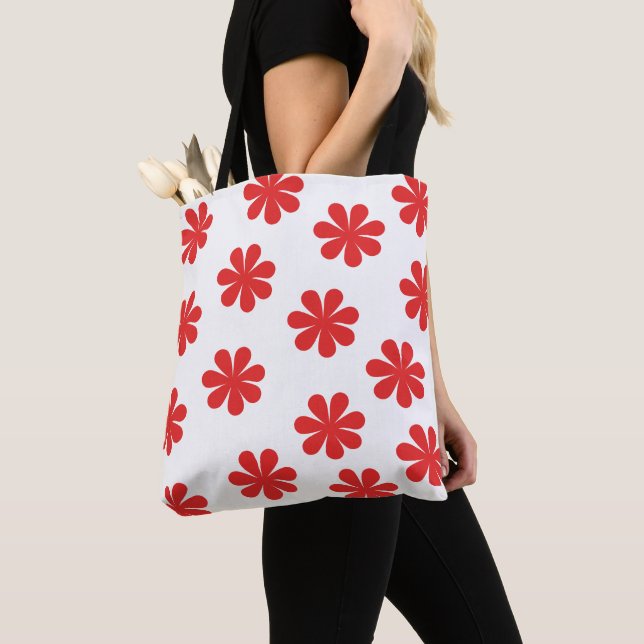 Abstrakte Blume Tasche (Von Nahem)