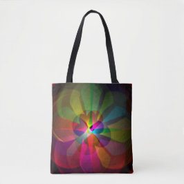 Abstrakte Blume Tasche