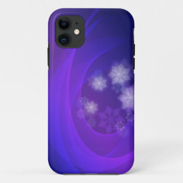 Abstrakte Blume zum Hintergrund des gefalteten Ind Case-Mate iPhone Hülle