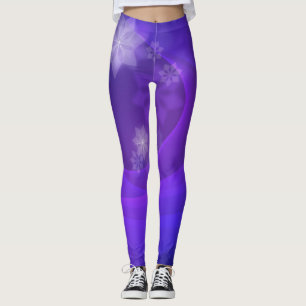 Abstrakte Blume zum Hintergrund des gefalteten Ind Leggings