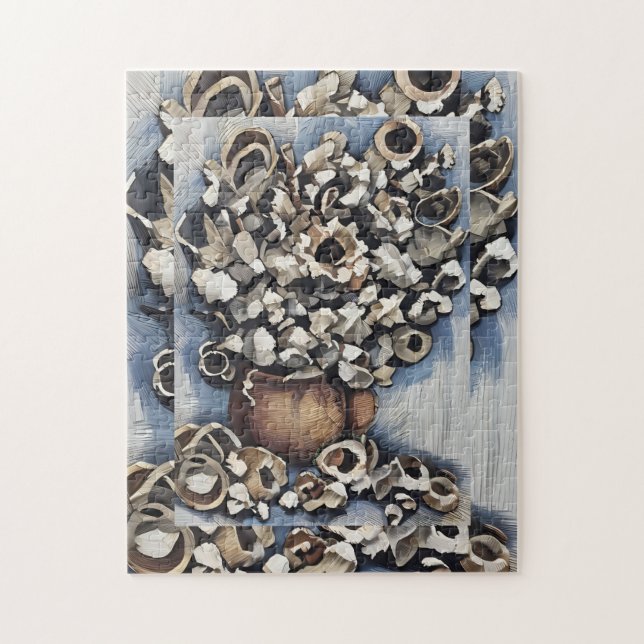 Abstrakte Blumen (Vertikal)