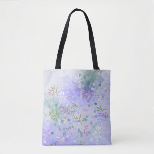 Abstrakte Blumen Frühlingsblumen Tasche