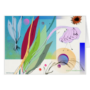 Abstrakte Blumenanordnung