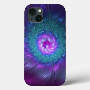 Abstrakte Blumenbeauty Fraktal Kunst, Dichtung und Case-Mate iPhone Hülle