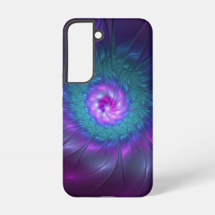 Abstrakte Blumenbeauty Fraktal Kunst, Dichtung und Samsung Galaxy Hülle