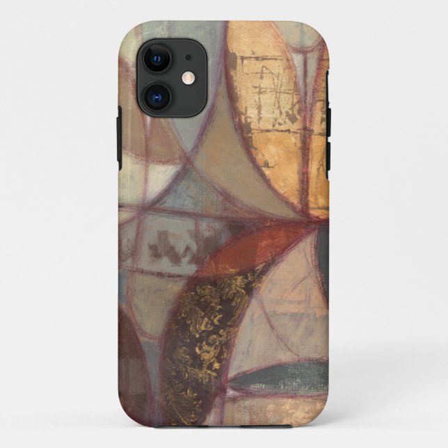 Abstrakte Blumenblatt-Malerei vom Normannen Wyatt Case-Mate iPhone Hülle (Rückseite)