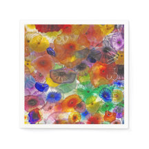 Abstrakte Blumenlampen