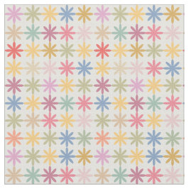 Abstrakte Blumenmuster Stoff