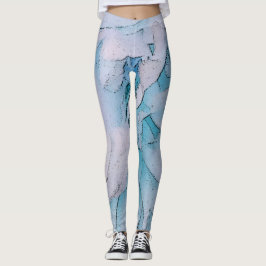 *~* abstrakte Blumenpfingstrosen-Blume Leggings