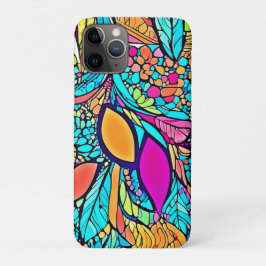 Abstrakte Blumenpracht Case-Mate iPhone Hülle