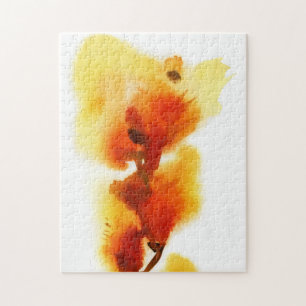 Abstrakte Blumenwatercolormalereien 2