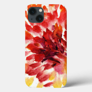 Abstrakte Blumenwatercolormalereien 5 Case-Mate iPhone Hülle