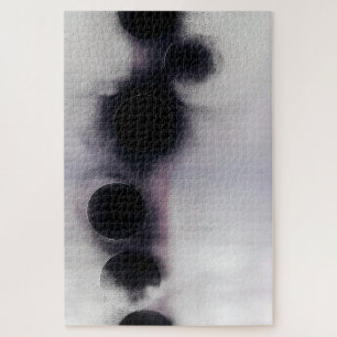 Abstrakte Blush-Orbit-Kunst