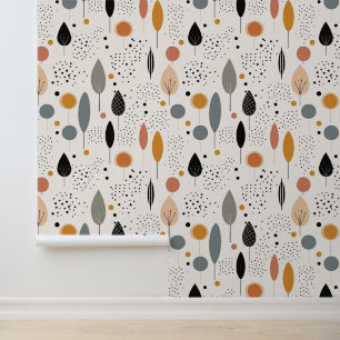 Abstrakte Boho Retro Kollektion Tapete