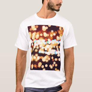Abstrakte Bokeh Textur T-Shirt