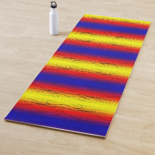 Abstrakte Breite Yogamatte