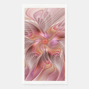Abstrakte Butterfly Farbenfrohe Fantasie Fraktal K Serviette