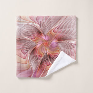 Abstrakte Butterfly Farbenfrohe Fantasie Fraktal K Waschlappen