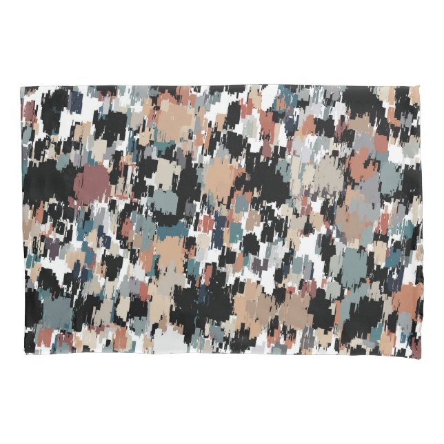 Abstrakte Camouflage Kissenbezug (Vorderseite-Links)