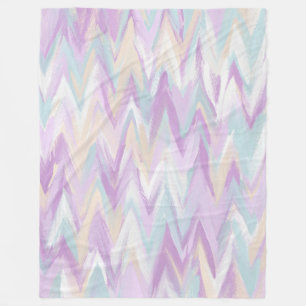 Abstrakte Chevrons Fleecedecke