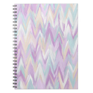 Abstrakte Chevrons Spiral Foto Notebook Notizblock