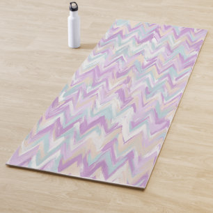 Abstrakte Chevrons Yogamatte