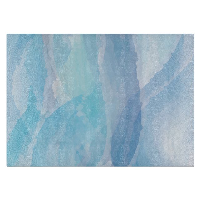 abstrakte, coole Pinselstrich Schneidebrett (Vorderseite)