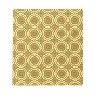 Abstrakte Daisies Notizblock