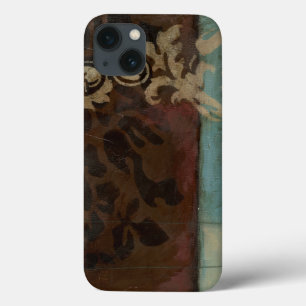 Abstrakte Damast-Tapisserie durch Jennifer iPhone 13 Hülle