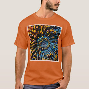 Abstrakte Datenströmung T-Shirt