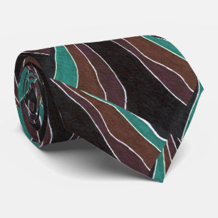 Abstrakte Design-Krawatte "Many Paths" Krawatte