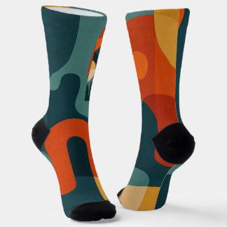 Abstrakte Design Socken