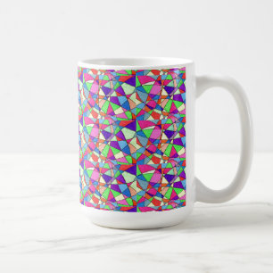 Abstrakte Design-Tasse für "verkettetes Glas" Kaffeetasse