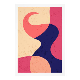 Abstrakte Designformen Fotodruck