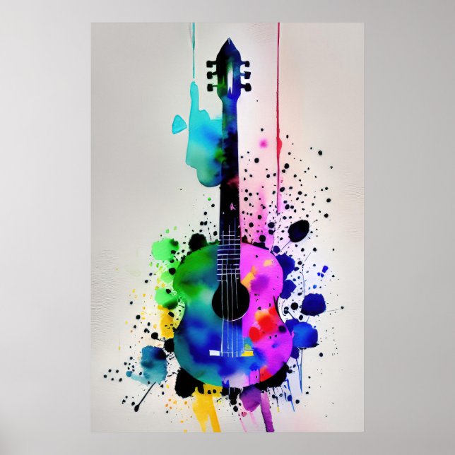 Abstrakte Designs Poster (Vorne)