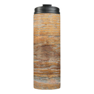 Abstrakte Detailstruktur aus altem Holz, schön, v Thermosbecher