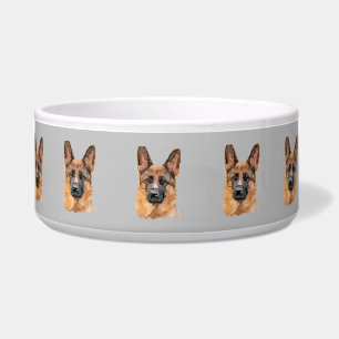 Abstrakte Deutsche Keramik Pet Bowl Napf