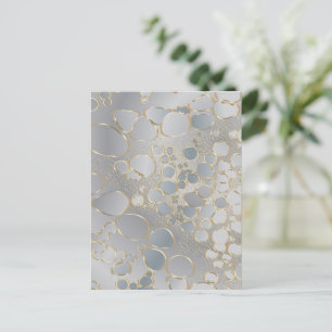 Abstrakte digitale Arbeit Feiertagspostkarte