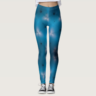 Abstrakte digitale Elektronik-Grafik Leggings