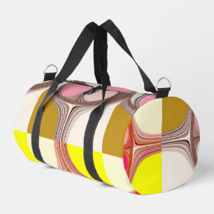 abstrakte digitale Kunstwerke Duffle Bag