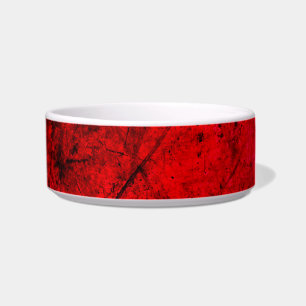 Abstrakte Digitalgrafik in Red Black Grunge Napf