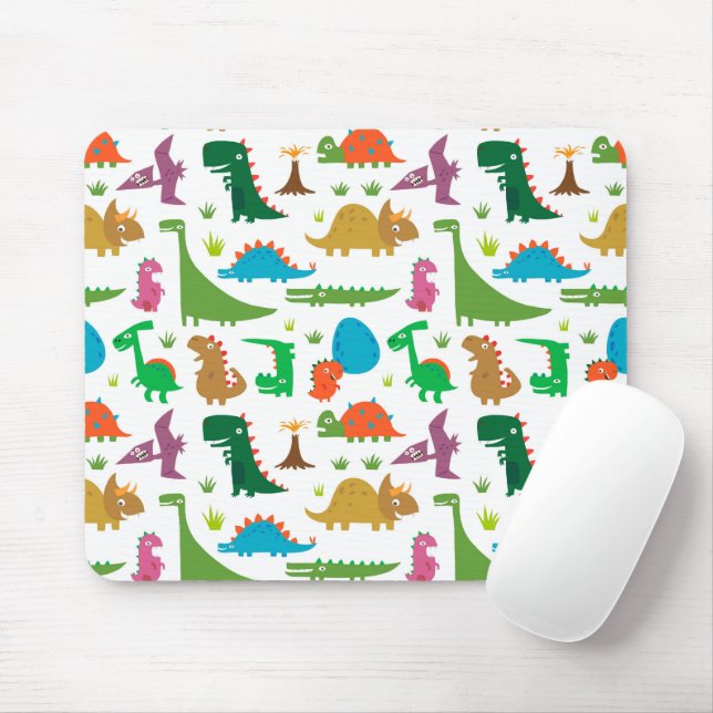 Abstrakte Dinosaurier Mousepad (Mit Mouse)