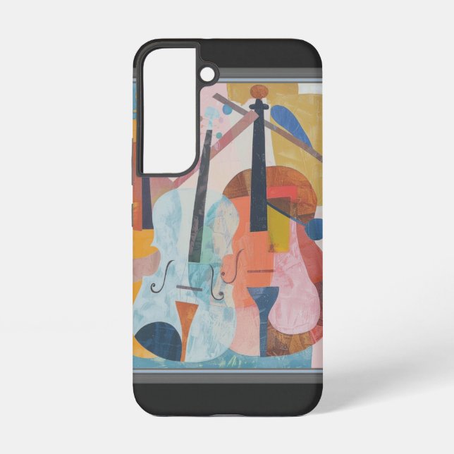 Abstrakte Doppelblase Samsung Galaxy Hülle (Rückseite)