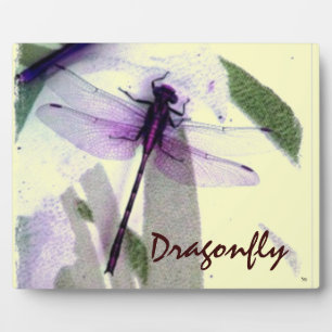 Abstrakte Dragonfly Art Fotoplatte