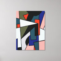 Abstrakte Drei-fach-Form-Triple-Wrapped Canvas
